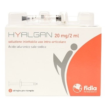 Гиалган Фидия (Hyalgan Fidia) 2мл 20мг 5шт